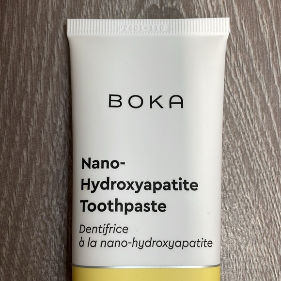 New Boka Nano-Hydroxyapatite Toothpaste Fluoride Free Lemon Lavender 4 oz - Picture 4 of 10